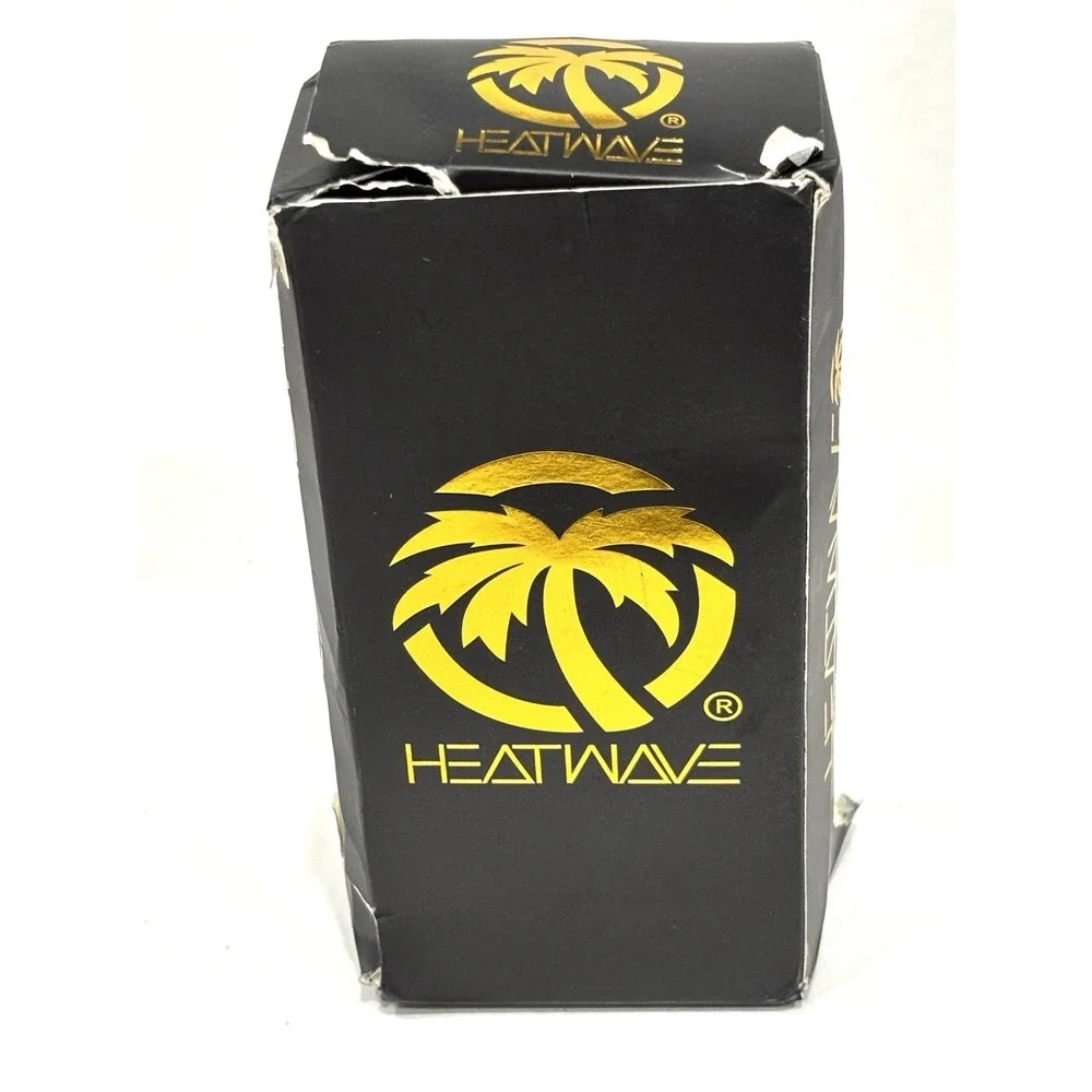 Heat Wave Visual Black Z87+ Shield Safety Sunglasses w/ Pouch & Box